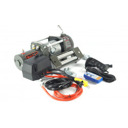 Лебедка электрическая 12V Electric Winch 6000lbs / 2722 кг стальной трос