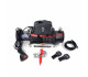 Лебедка электрическая 12V Electric Winch GRIZZLY 1200lbs / 5443 кг синтетический трос