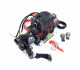 Лебедка электрическая 12V Electric Winch GRIZZLY 9500lbs / 4310 кг синтетический трос