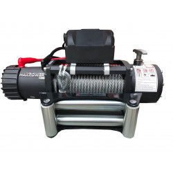 Лебедка электрическая 12V MAXPOWER 12000lbs / 5443 кг стальной трос