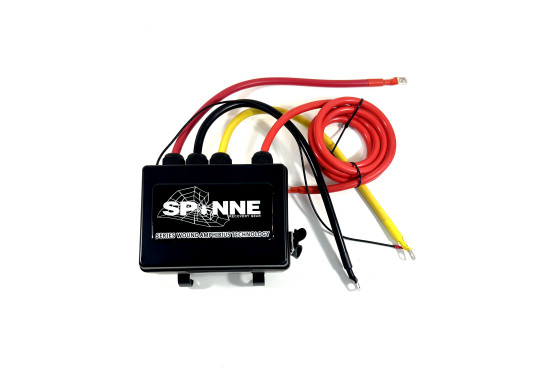 Лебедка электрическая 12V Electric Winch SPIDER 12000lbs / 5443 кг синтетический трос