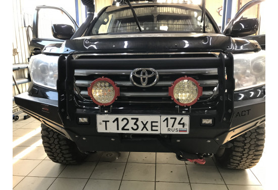 Фара светодиодная ближнего света 63W 12/24v