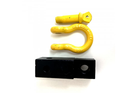 Переходник буксирный в квадрат фаркопа 50х50 с шаклом 3/4" (до 4,75 т)