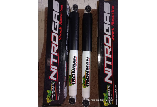 Амортизатор задний Ironman для Jeep Cherokee Liberty KJ/KK 2001-2012 лифт до 45 мм (газовый)