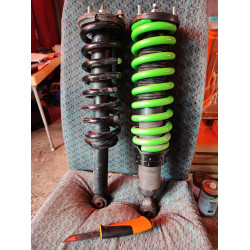 Амортизатор передний Ironman PRO для Chevrolet TrailBlazer 2012+ и Isuzu D-Max 2012-2019 лифт до 50 мм (масло)