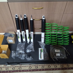 Комплект усиленной подвески Ironman Nitro Gas для Suzuki Jimny 2018+ (правый руль) нагрузка перед 0-50 кг зад 0-200 кг лифт 50 мм