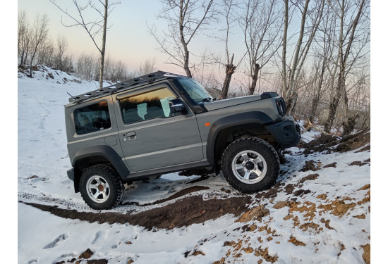 Комплект усиленной подвески Ironman Nitro Gas для Suzuki Jimny 2018+ (правый руль) нагрузка перед 0-50 кг зад 0-200 кг лифт 50 мм