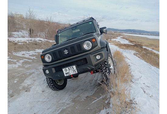 Комплект усиленной подвески Ironman Nitro Gas для Suzuki Jimny 2018+ (правый руль) нагрузка перед 0-50 кг зад 0-200 кг лифт 50 мм