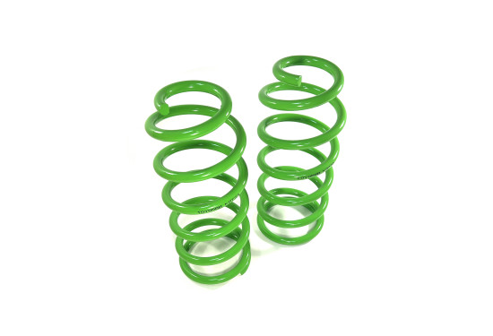 Пружины задние усиленные Ironman для Toyota Prado 120/150, Toyota 4Runner/Surf (210/280), FJ Cruiser, Haval H9 нагрузка 0-300 кг лифт до 45 мм