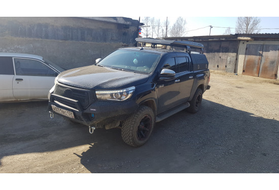 Комплект усиленной подвески Ironman Foam Cell Pro для Toyota Hilux 2015+ нагрузка перед 50-110 кг зад 200-400 кг лифт 45 мм