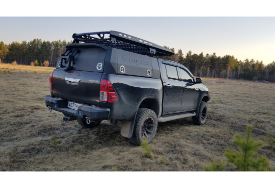 Комплект усиленной подвески Ironman Foam Cell Pro для Toyota Hilux 2015+ нагрузка перед 50-110 кг зад 200-400 кг лифт 45 мм