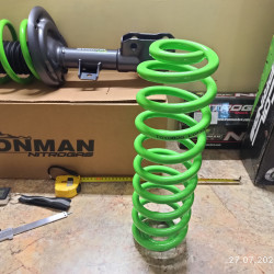 Пружины задние усиленные Ironman для Toyota RAV4 2019+ лифт до 50 мм нагрузка 0-200 кг