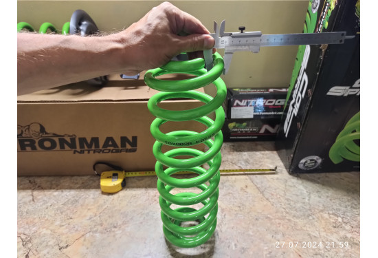 Пружины задние усиленные Ironman для Toyota RAV4 2019+ лифт до 50 мм нагрузка 0-200 кг