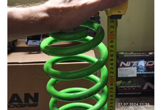 Пружины задние усиленные Ironman для Toyota RAV4 2019+ лифт до 50 мм нагрузка 0-200 кг