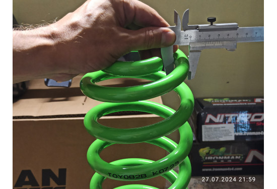 Пружины задние усиленные Ironman для Toyota RAV4 2019+ лифт до 50 мм нагрузка 0-200 кг