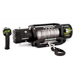 Электрическая лебедка Ironman Monster Winch 12000lbs / 5443 кг 12V (синтетический трос)