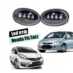 Светодиодные противотуманные LED фары для Honda Fit и Honda Jazz