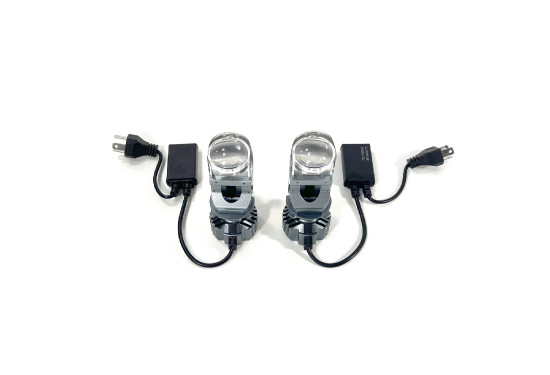 Светодиодные мини LED лампы линзы H4 35W 5000К