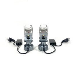 Светодиодные мини LED лампы линзы H4 35W 5000К