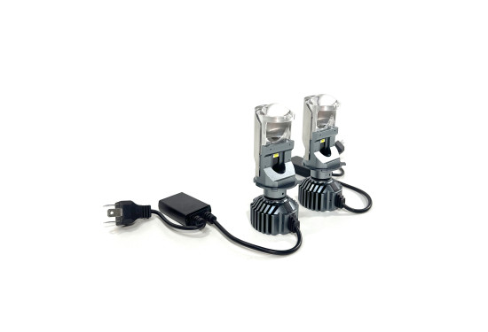 Светодиодные мини LED лампы линзы H4 35W 5000К