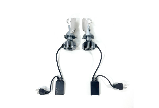 Светодиодные мини LED лампы линзы H4 35W 5000К