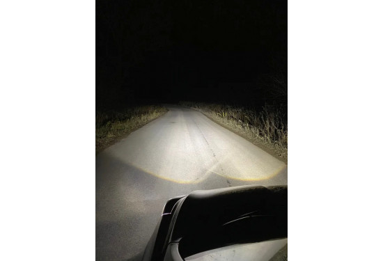 Светодиодные мини LED лампы линзы H4 35W 5000К