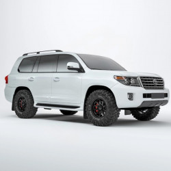 Накладка переднего бампера для Toyota Land Cruiser 200 2012-2015