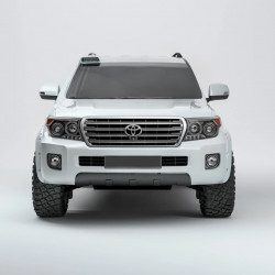 Накладка переднего бампера для Toyota Land Cruiser 200 2012-2015
