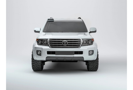 Накладка переднего бампера для Toyota Land Cruiser 200 2012-2015