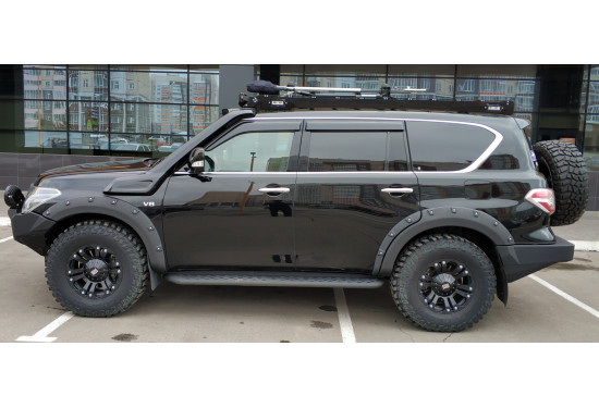 Шноркель аэродинамический для Nissan Patrol Y62 2010-2017