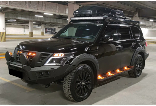 Шноркель аэродинамический для Nissan Patrol Y62 2010-2017