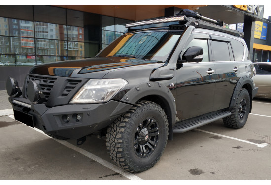 Шноркель аэродинамический для Nissan Patrol Y62 2010-2017