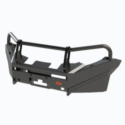 Бампер силовой передний OJ серии "ТУРИЗМ" для Mitsubishi L200 V 2015-2019 с кенгурином