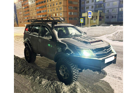 Бампер силовой передний OJ серии "ТУРИЗМ" для Great Wall Hover H3 2010-2015