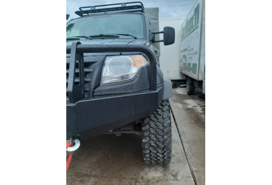 Бампер силовой передний OJ серии "ТУРИЗМ" для УАЗ Патриот с кенгурином