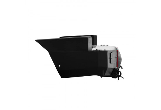 Бампер силовой задний OJ серии "ТРОФИ" для Chevrolet NIVA с квадратом под фаркоп