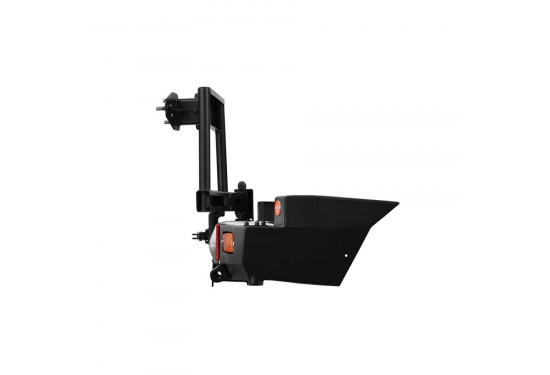 Бампер силовой задний OJ серии "ТРОФИ" для Chevrolet NIVA с калиткой под запаску и квадратом под фаркоп