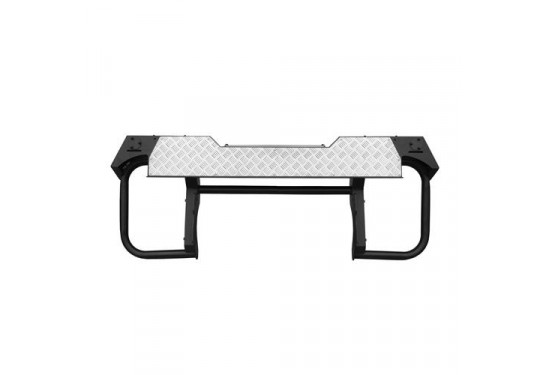 Бампер силовой задний OJ серии "ТРОФИ" для Volkswagen Amarok с квадратом под фаркоп