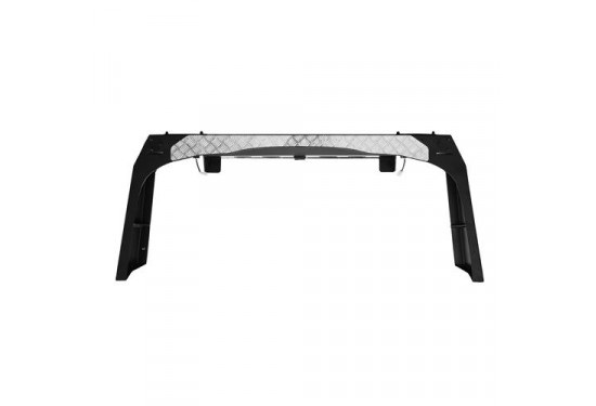 Бампер силовой задний OJ серии "ТРОФИ" для Mitsubishi Pajero Sport 2 с квадратом под фаркоп