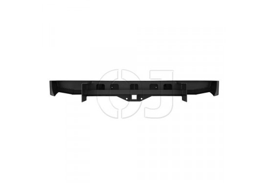 Бампер силовой задний OJ серии "ТУРИЗМ" для Nissan Navara D40 2010-2015 с квадратом под фаркоп