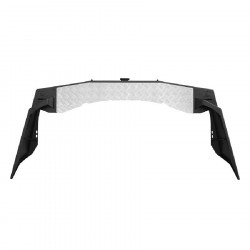 Бампер силовой задний OJ серии "ТРОФИ" для SsangYong Kyron 2007-2016 с квадратом под фаркоп