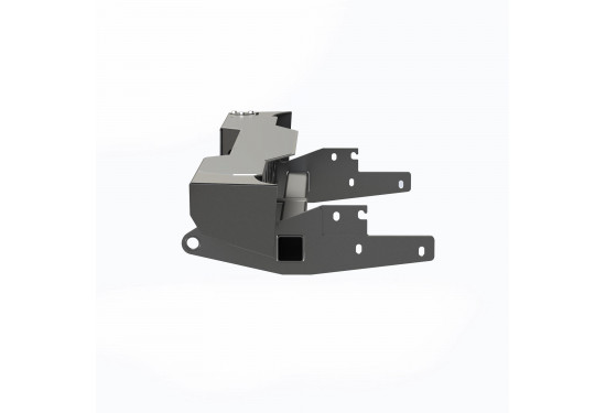 Бампер силовой задний OJ серии "ТРОФИ" для Sollers ST6 и JAC T6 с квадратом под фаркоп