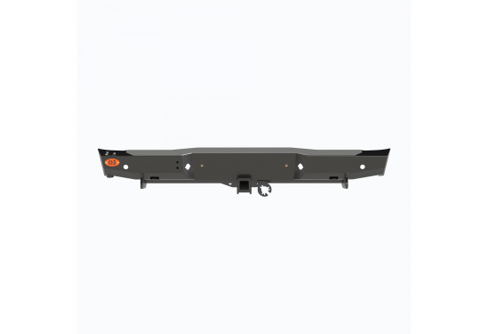 Бампер силовой задний OJ серии "ТРОФИ" для Sollers ST6 и JAC T6 с квадратом под фаркоп