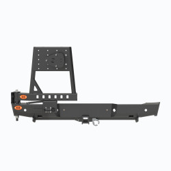 Бампер силовой задний OJ серии "ТРОФИ" для Sollers ST6 и JAC T6 с калиткой под запаску