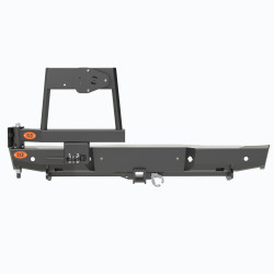 Бампер силовой задний OJ серии "ТРОФИ" для Sollers ST6 и JAC T6 с калиткой под запаску