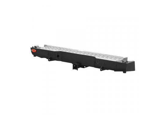 Бампер силовой задний OJ серии "ТРОФИ" для Nissan NP300 с квадратом под фаркоп