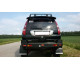 Бампер силовой задний OJ серии "ТРОФИ" для Great Wall Hover H3/H5 с квадратом под фаркоп