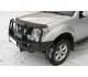 Бампер силовой передний OJ серии "ТРОФИ" для Nissan Navara D40 / Pathfinder R51 2004-2010 с кенгурином и местами под ПТФ