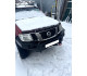 Бампер силовой передний OJ серии "ТРОФИ" для Nissan Navara D40 / Pathfinder R51 2010-2015 с противотуманными фарами