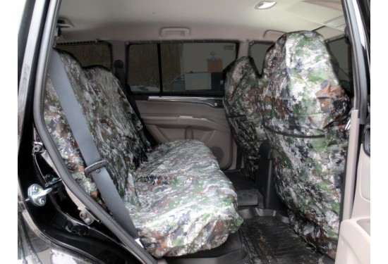Грязезащитные чехлы на весь салон (болотный камуфляж)